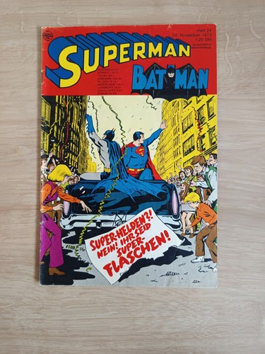 Superman 24von 1973 ehapa - nr.24von,