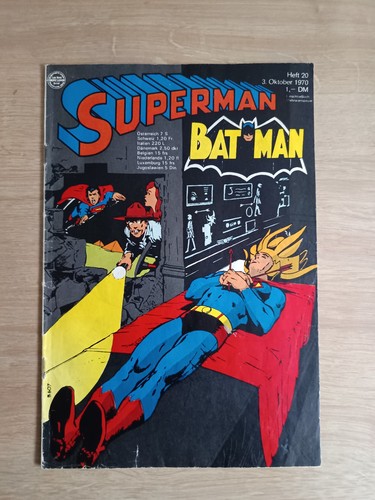 Superman 20von 1970 ehapa - superman,