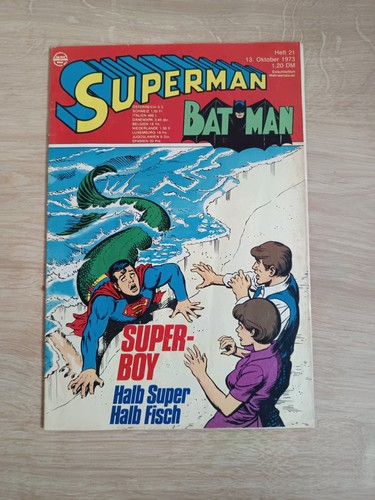 Superman von 1973 ehapa - nr.21,