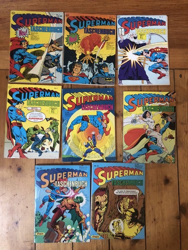 Superman taschenbuch konvolut - superman,