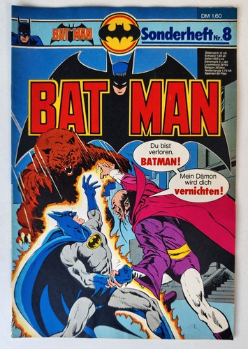 Batman sonderheft 8 ehapa - batman, nr.