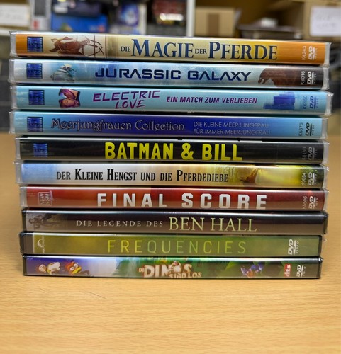 10x dvds neu ovp film - neu,