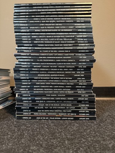 Cinefex sammlung hefte - cinefex, 39