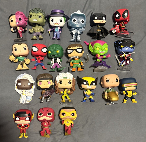 Funko pop sammlung - funko, (marvel/dc)