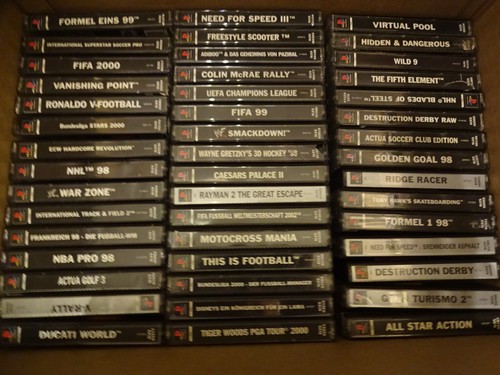 Sony playstation ps1 spiele - sony,