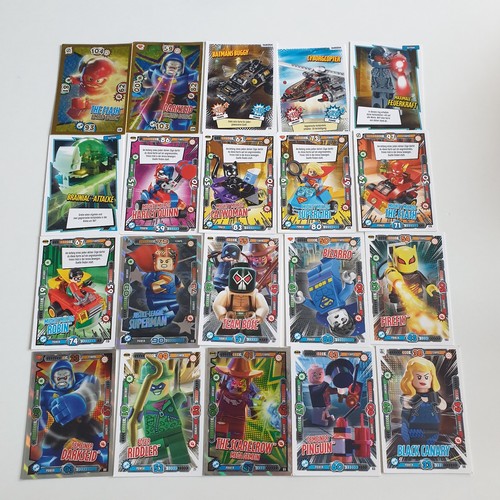 Lego batman karten sammlung - dc,
