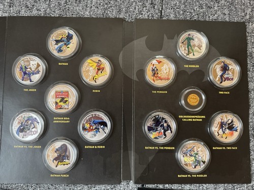 Batman sonder gedenkprägungen - batman, sonder-gedenkprägungen